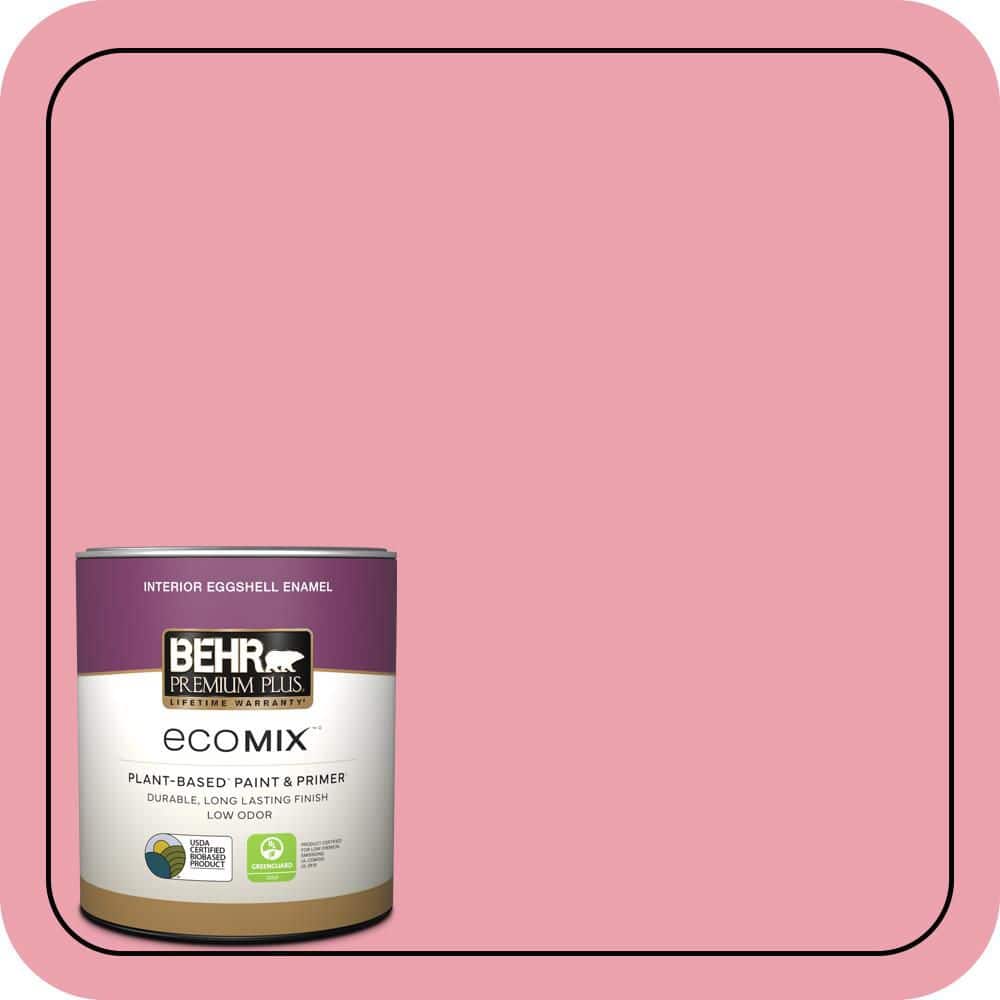 1 qt. #P150-3 Pinque Eggshell Enamel EcoMix Plant-Based Interior Paint & Primer price history on PriceWatchPro