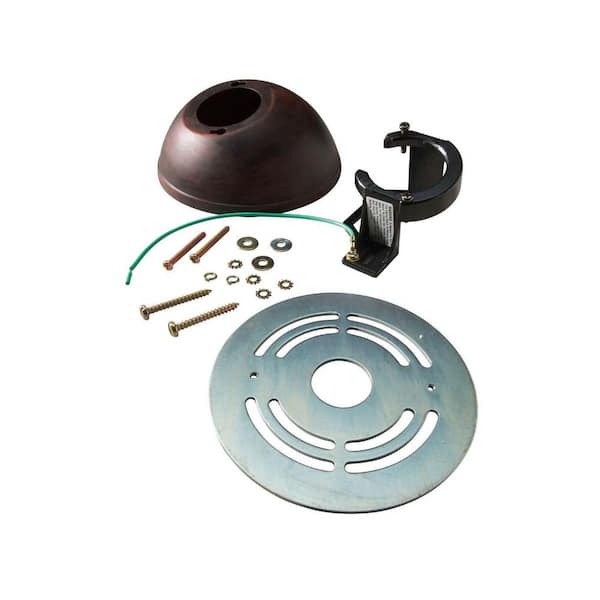 English Bronze Slope Ceiling Fan Kit