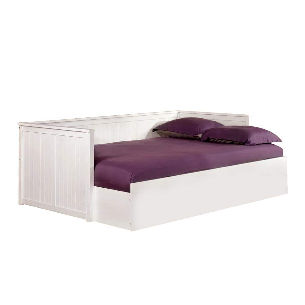 William's Home Furnishing Wolford White Full Size Daybed-CM1927WH-BED