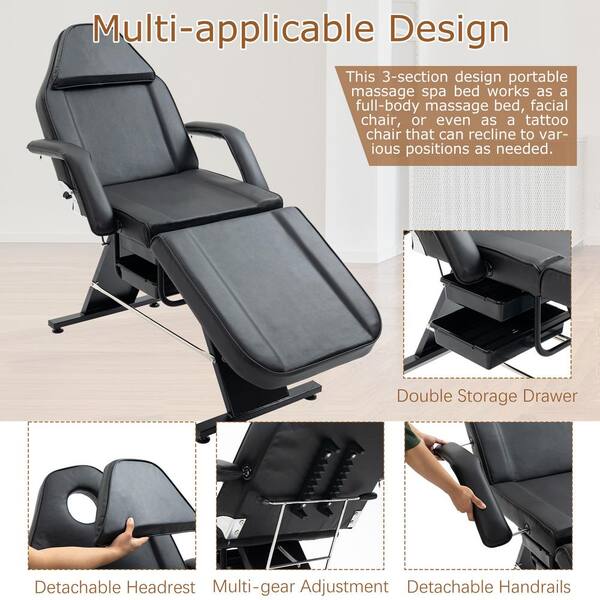 thumbnail image 2 of Saddle Stool Chair With Back Support - Ergonomic Rolling Stool For Salon, Kitchen & Office 2 of 12