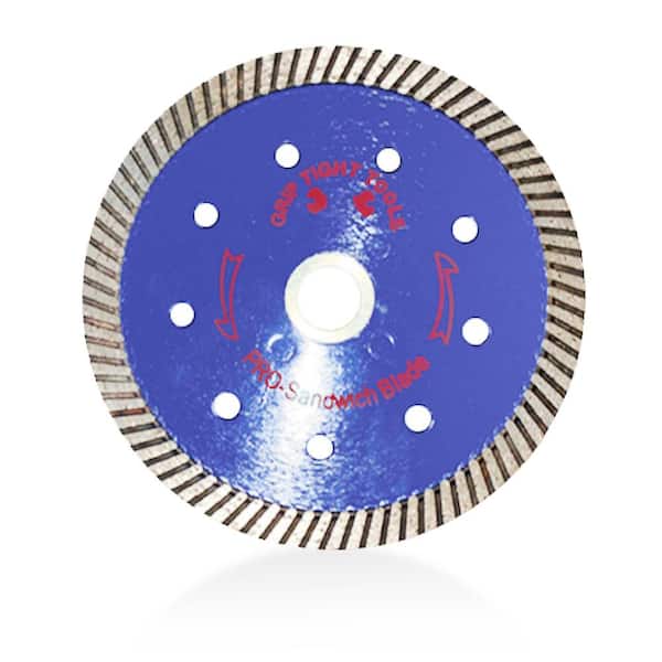 Grip Tight Tools Classic 10-in Wet/Dry Segmented Rim Diamond Saw Blade at