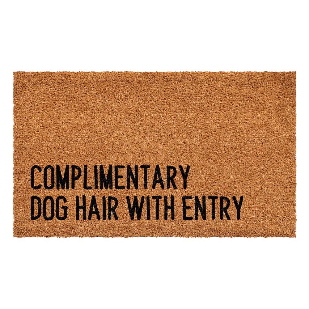 Complimentary Dog Hair With Entry 24 in. x 48 in. Door Mat price history on PriceWatchPro
