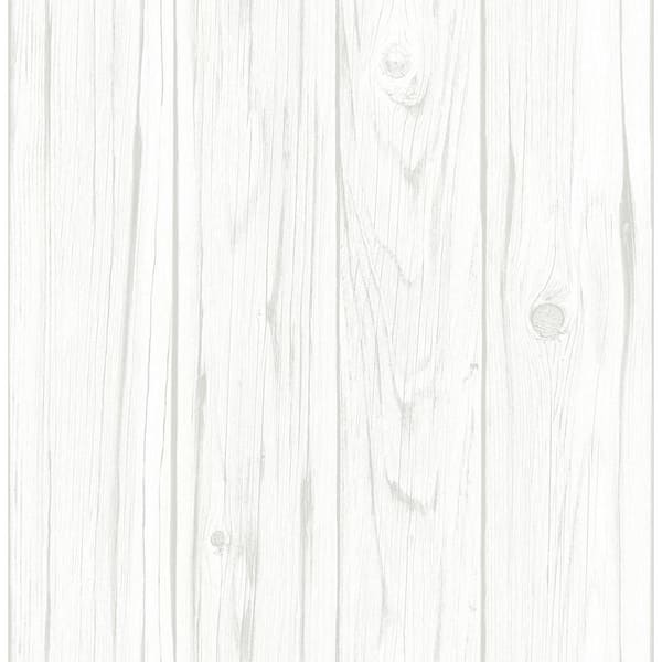InHome White Vinyl Peel & Stick Repositionable Wallpaper Roll (Covers 28.2 Sq. Ft.)