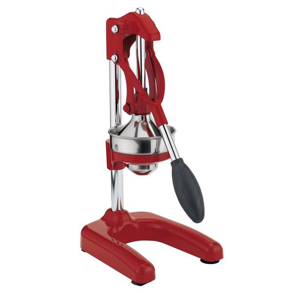 Frieling Commercial Red and Stainless Steel Citrus Juicer