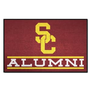 Southern California Trojans Alumni Cardinal Red 1.5 ft. x 2.5 ft. Starter Area Rug
