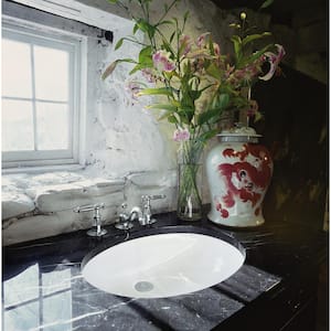 Caxton 21-1/4 in. Vitreous China Undermount Vitreous China Bathroom Sink in White