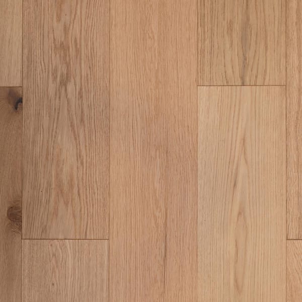 ASPEN FLOORING Teaberry White Oak 1/2 in. T x 7.5 in. W Tongue and Groove Wire Brushed Engineered Hardwood Flooring (30.4 sqft/case)