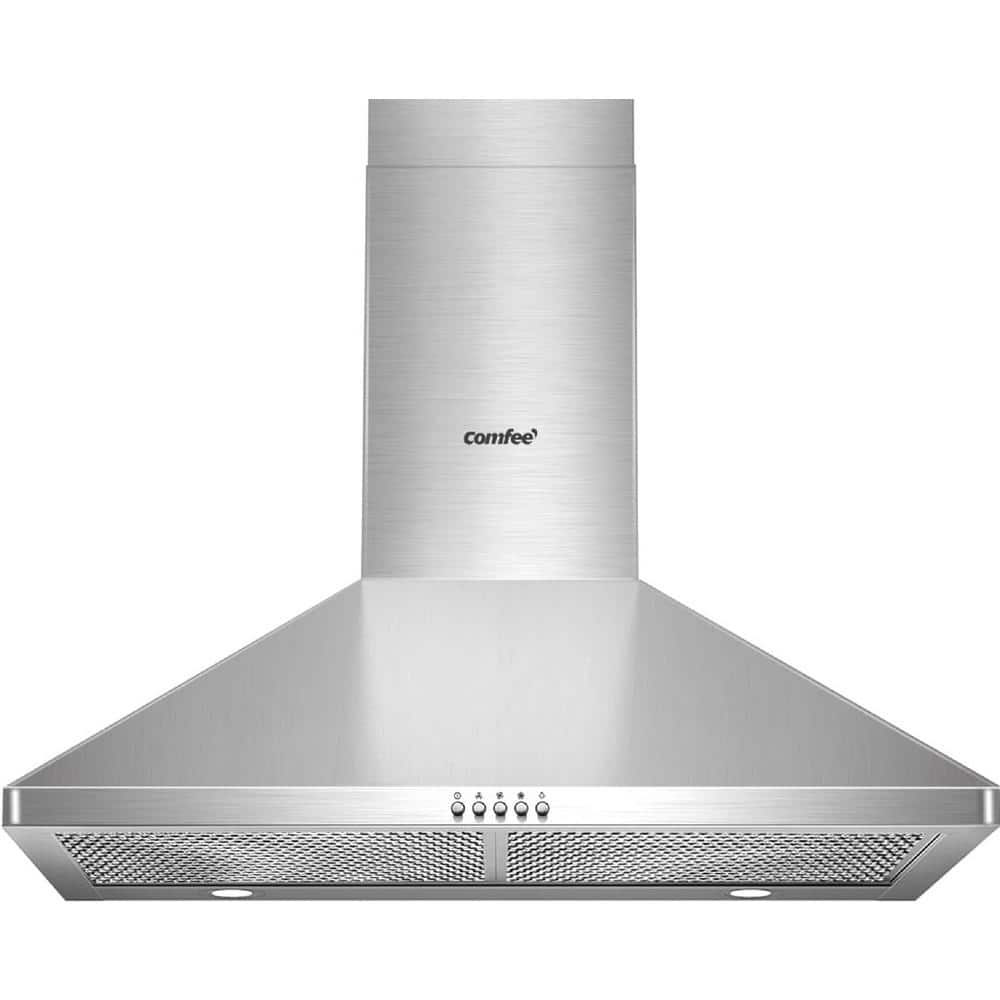 30 Inch Stainless Steel Convertible Wall Mount Range Hood
