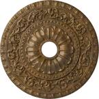 Ekena Millwork 23 1/2"OD X 3 7/8"ID X 1"P Bristol Ceiling Medallion (Fits Canopies Up To 3 7/8 - View #7