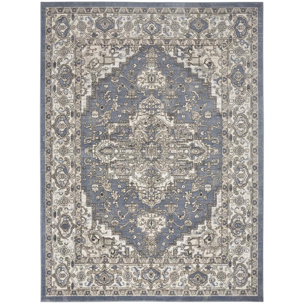 Elle Décor Rug, Blue, 5-ft x 7-ft.