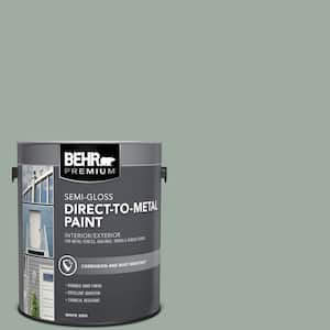 1 gal. #AE-39 Danger Isle Semi-Gloss Direct to Metal Interior/Exterior Paint