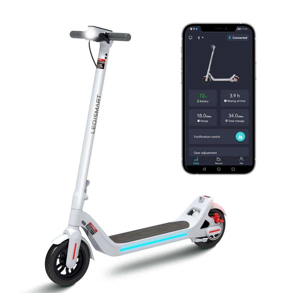 Ultra-light, foldable, self-balancing electric scooter for your last mile