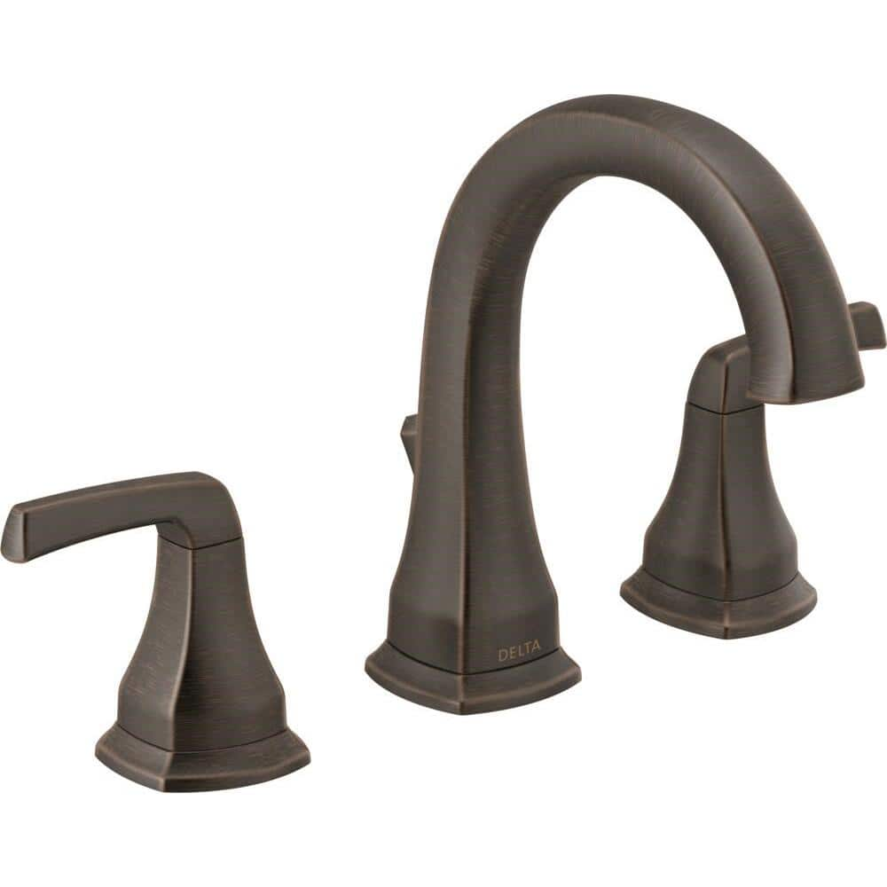 Delta shops 35770LF-SP Portwood Two Handle Widespread Bathroom Faucet