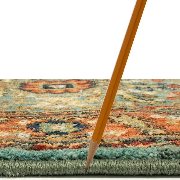 Home Decorators Collection Mariah Spice 2 ft. x 4 ft. Scatter Rug