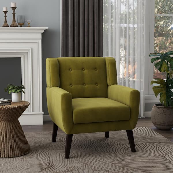 Pale green accent online chair