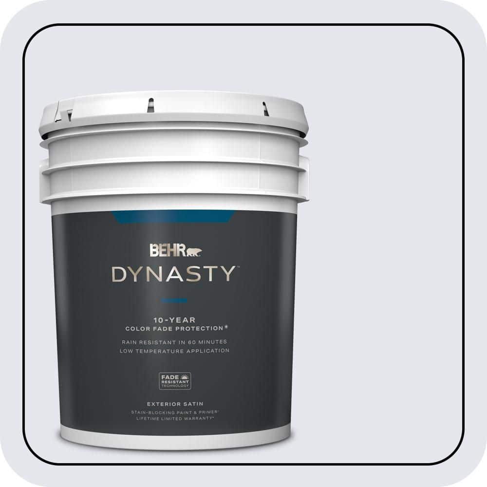 5 gal. #630E-1 Dreamy Cloud Satin Enamel Exterior Stain-Blocking Paint & Primer price history on PriceWatchPro