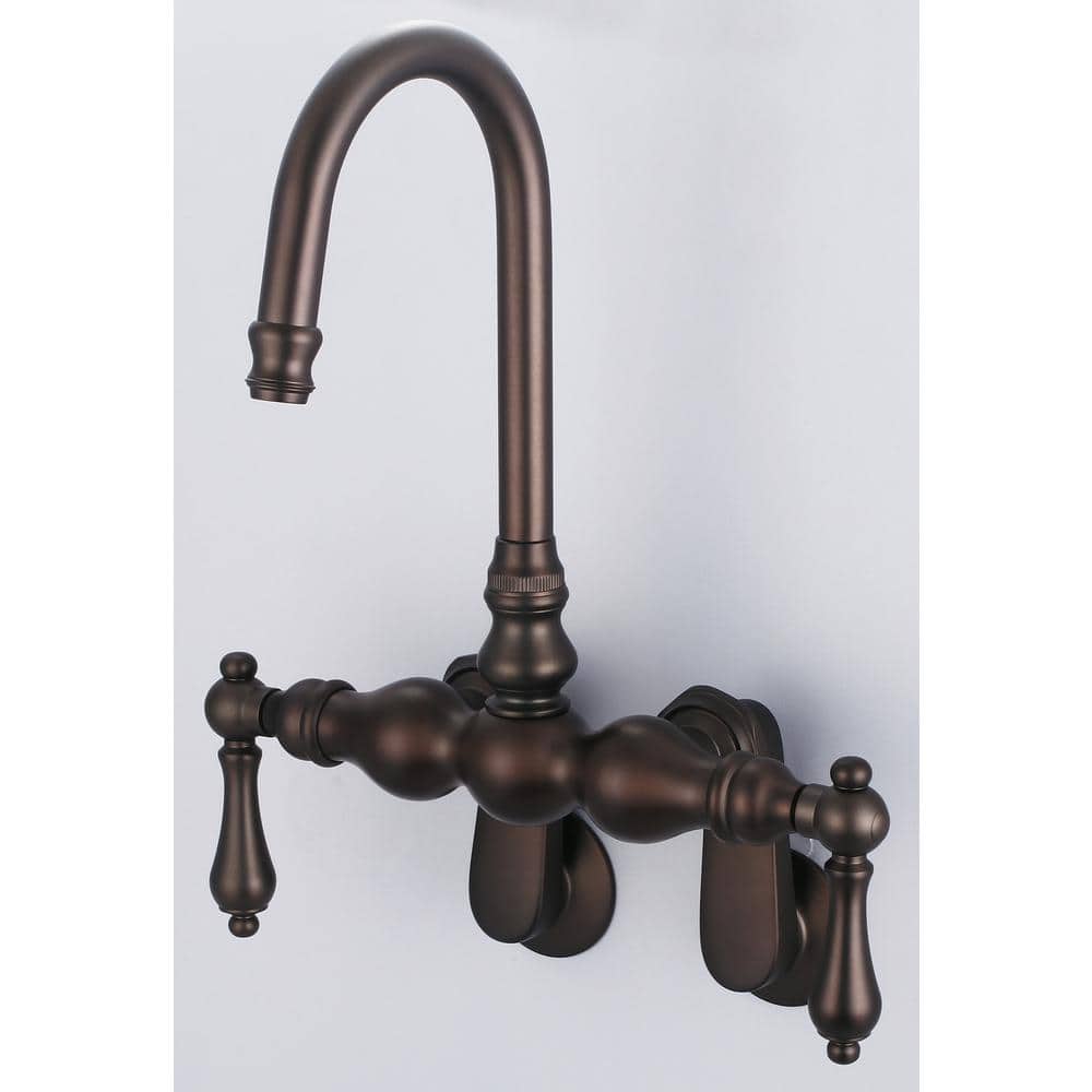 Vintage High Arc Gooseneck Clawfoot Tub Faucet Package - On Sale
