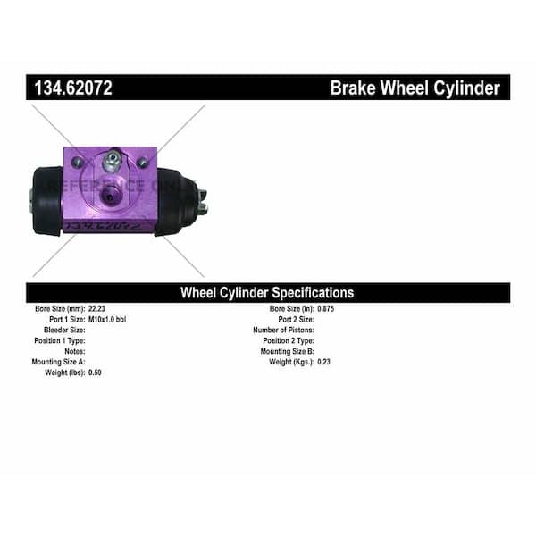 Centric Parts Drum Brake Wheel Cylinder 2006-2007 Chevrolet Malibu