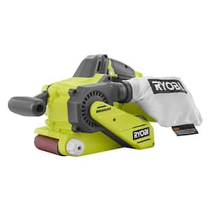 ONE+ 18V Cordless Brushless 3 in. x 18 in. Belt Sander (Tool Only) with Dust Bag and 80-Grit Sanding Belt