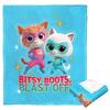 Northwest SuperKitties Coperta Morbida In Poliestere - Effetto Seta 127 X 152 Cm - Little Super - Ufficiale Per Bambini E Fan - 3