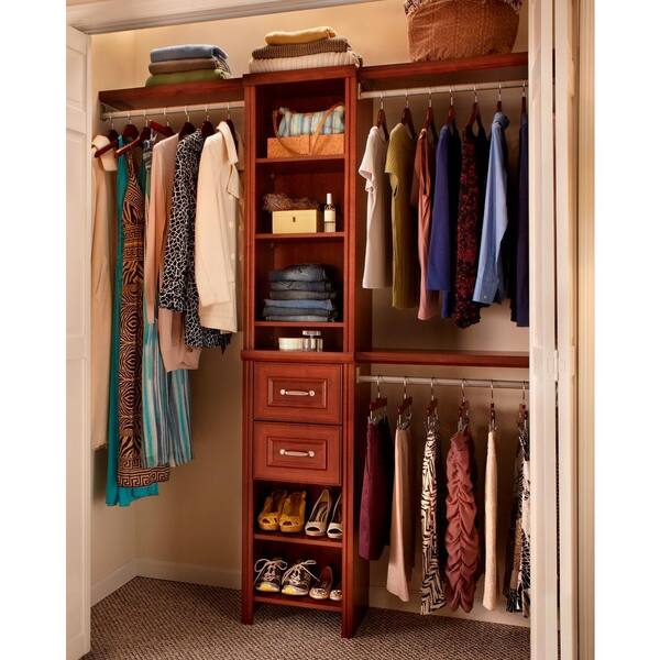 ClosetMaid 8.7 in. H x 13.39 in. W Cherry Wood Drawer 30600 - The