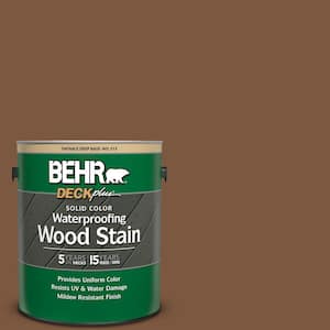 1 gal. #SC-110 Chestnut Solid Color Waterproofing Exterior Wood Stain