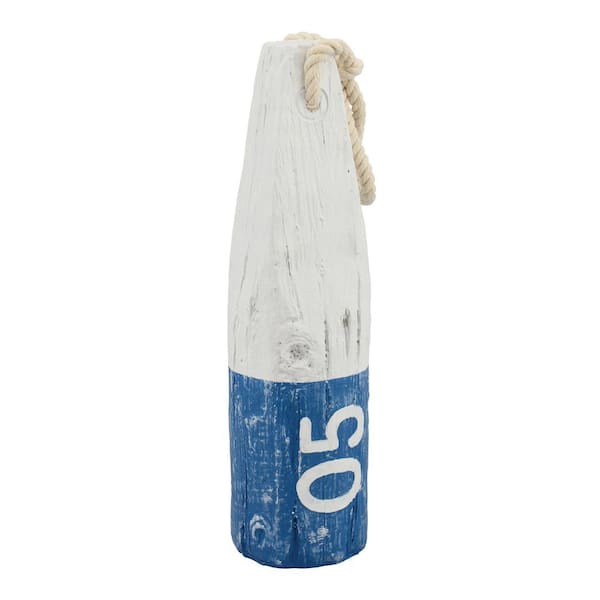 Stonebriar Collection 3 in. x 11.5 in. Wooden Fishermen's Buoy