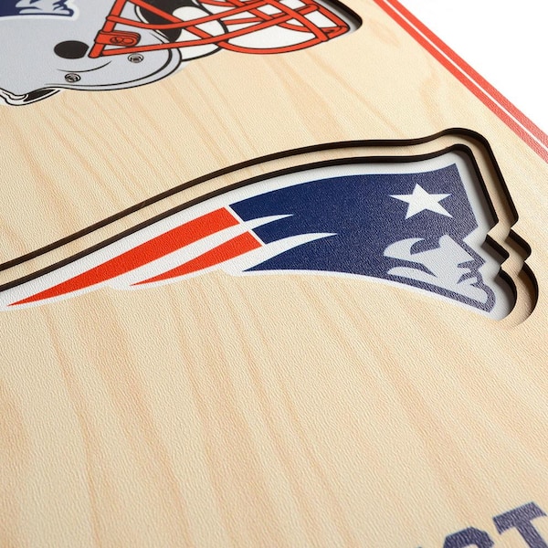 8 x 32 NFL New England Patriots 3D Stadium Banner