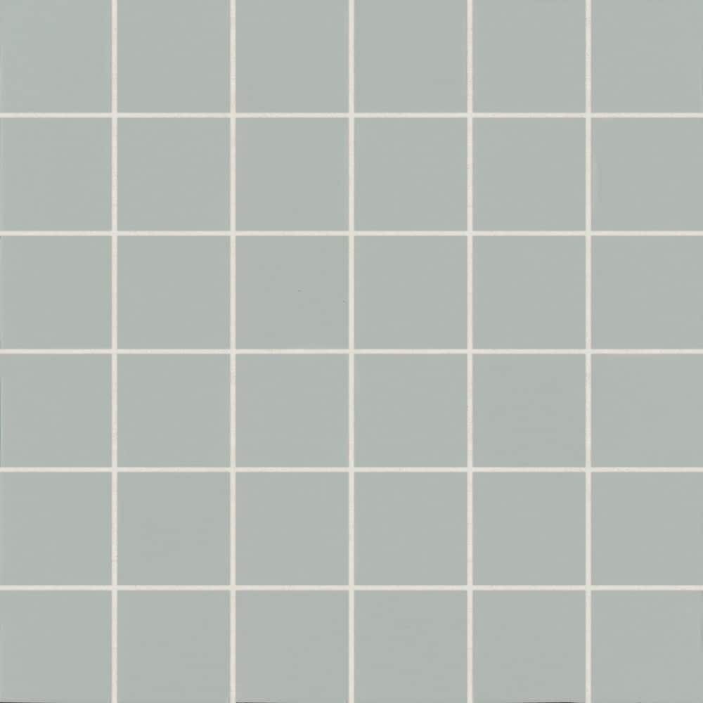 Sample-Marin 2 in. x 2 in. Matte Square Mosaic Wall Ceramic Tile Sample in Aloe Green price history on PriceWatchPro
