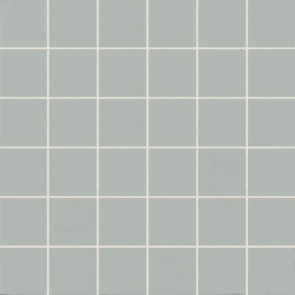 Bedrosians Marin 2 in. x 2 in. Matte Porcelain Mosaic in Aloe Green Wall Tile (10.08 sq. ft. /Case)