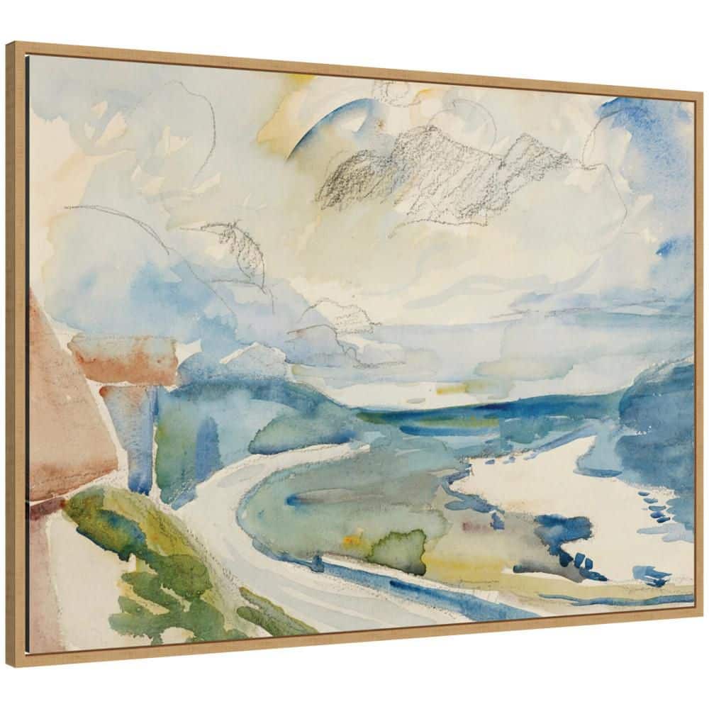 "Sylvie ""Morgen Bel Maloja no date Giovanni Giacometti"" by Nostalgia Prints Framed Art Print 28 in. x 38 in." price history on PriceWatchPro