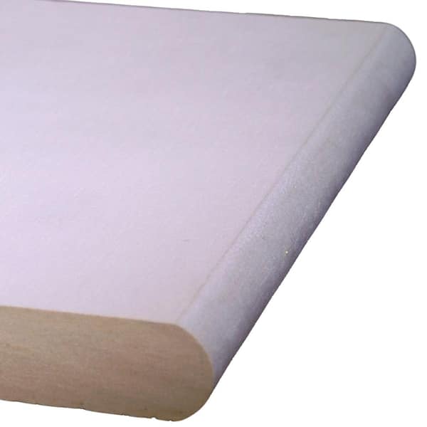 Unbranded 1 in. x 12 in. x 12 ft. Primed Shelving MDF Board