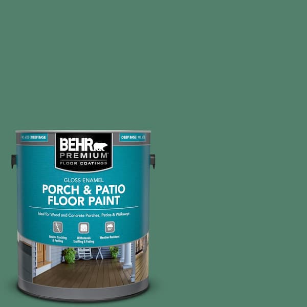1 gal. #M430-6 Park Bench Gloss Enamel Interior/Exterior Porch and Patio Floor Paint