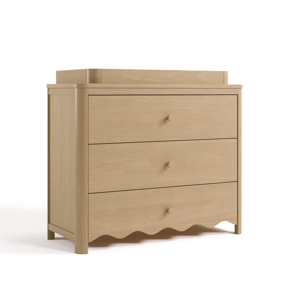 Casablanca Driftwood 3 Drawer 40.75 in. Wide Dresser with Changing Topper