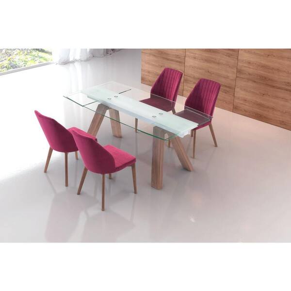 ZUO Wonder Walnut Extendable Dining Table