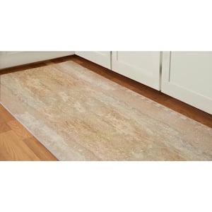 Travertine Faux Wood 24 in. W x 24 in. L x 0.5 in. Thick Foam Exercise\Gym Flooring Tiles (4 Tiles\Case) (16 sq. ft.)
