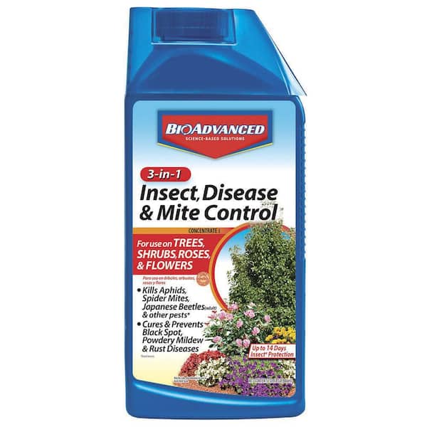 BIOADVANCED 32 oz. Concentrate 3-in-1 Insect, Disease and Mite Control