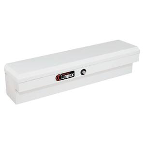 47-1/2 in. White Steel Pushbutton Gear-Lock™ Innerside Top Mount Truck Tool Box with Mounting Kit
