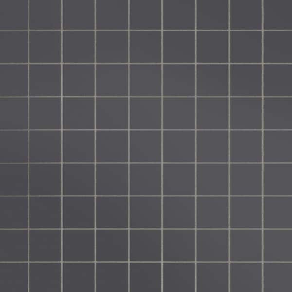 Vaudeville Taco Antracita 2 in. x 2 in. Porcelain Floor and Wall Tile (0.5 sq. ft./Case)