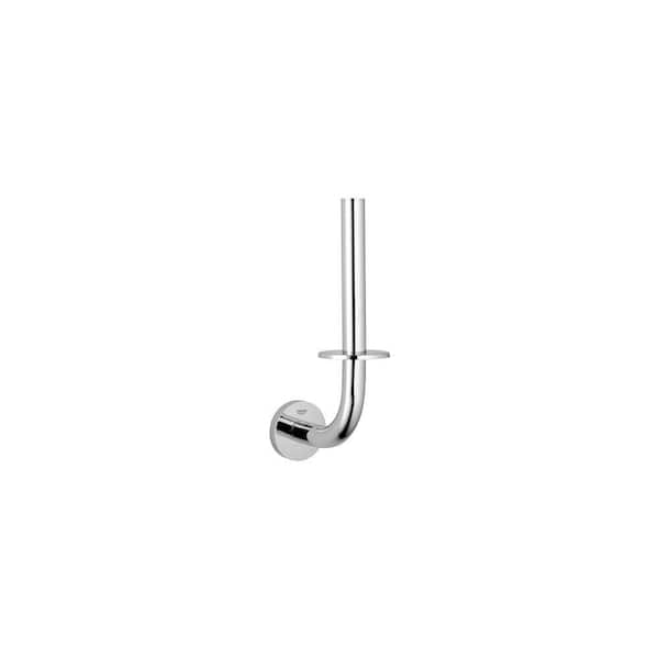 GROHE Essentials Spare Single Post Toilet Paper Holder in StarLight Chrome