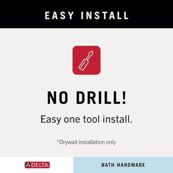 Delta Woodhurst 24 in. Wall Mount Towel Bar Bath Hardware