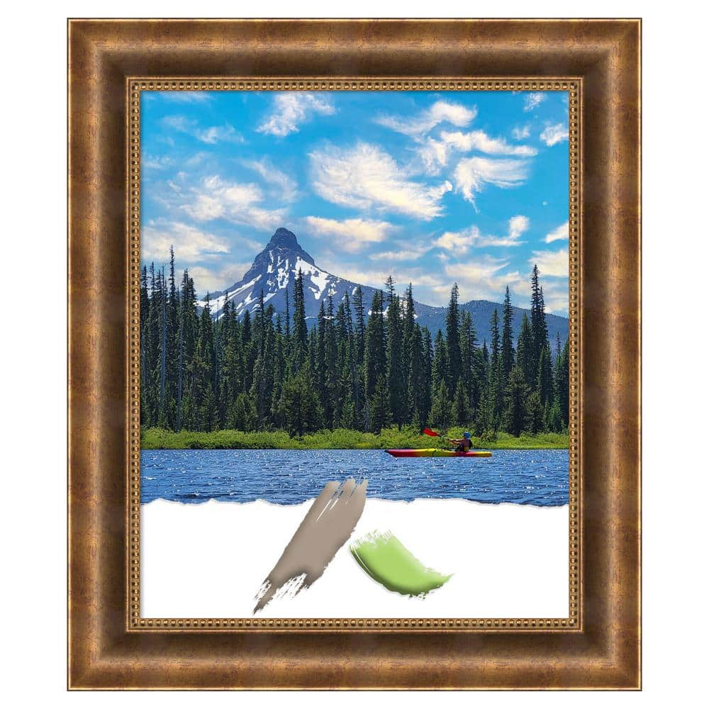 Manhattan Bronze 18x22 Pine Wood Picture Frame