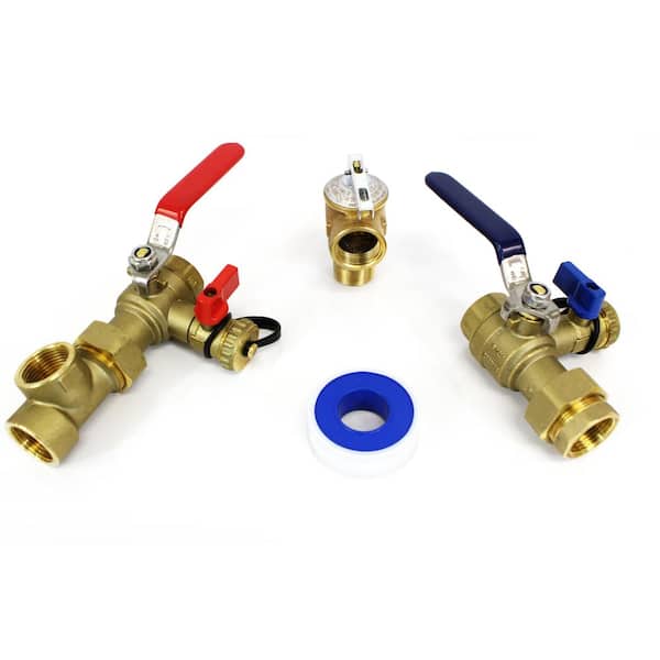 Buy 34 in. Tankless Water Heater Valves Installation Kit 3005IPS