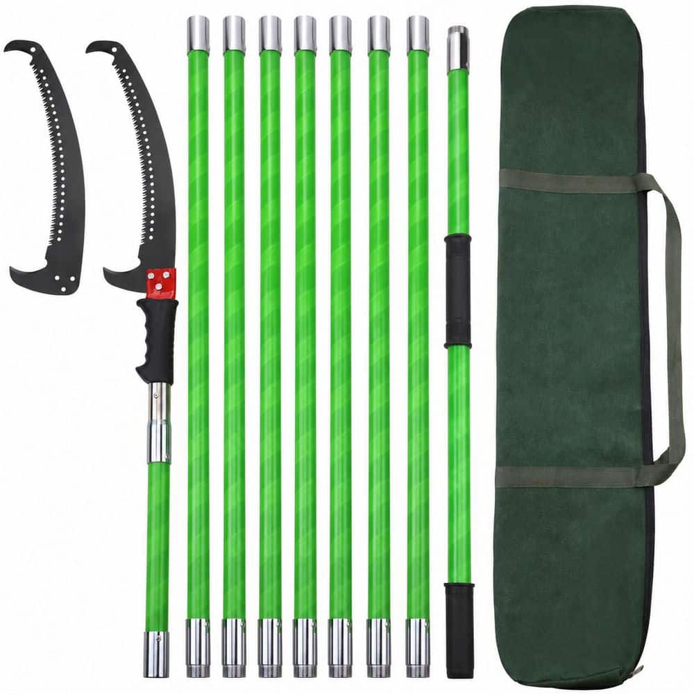 13.4 in. Alloy Steel Blade Pruning Saw Manual Tree Pole Pruner 30 ft Extendable Branch Trimmer for Garden Forestry price history on PriceWatchPro