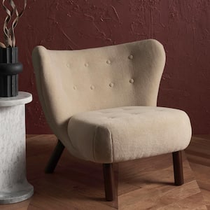 Gabriel Tan/Dark Brown Accent Chair