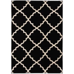 Stratford Lucette Ebony/Birch 7 ft. x 11 ft. Area Rug