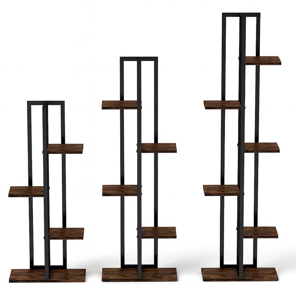 LIVIZA 46 in. H x 16 in. W x 8 in. D Indoor/Outdoor Black and