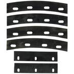 Rubber Replacement Blades for 10 cu. ft. Steel Mortar Mixer