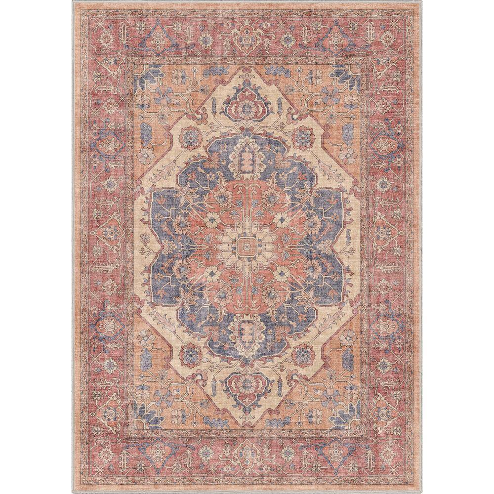 Red 2 ft. 3 in. x 3 ft. 11 in. Apollo Antigua Vintage Persian Oriental Area Rug price history on PriceWatchPro