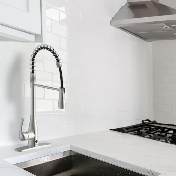flow motion activated pull-down kitchen faucet costco
